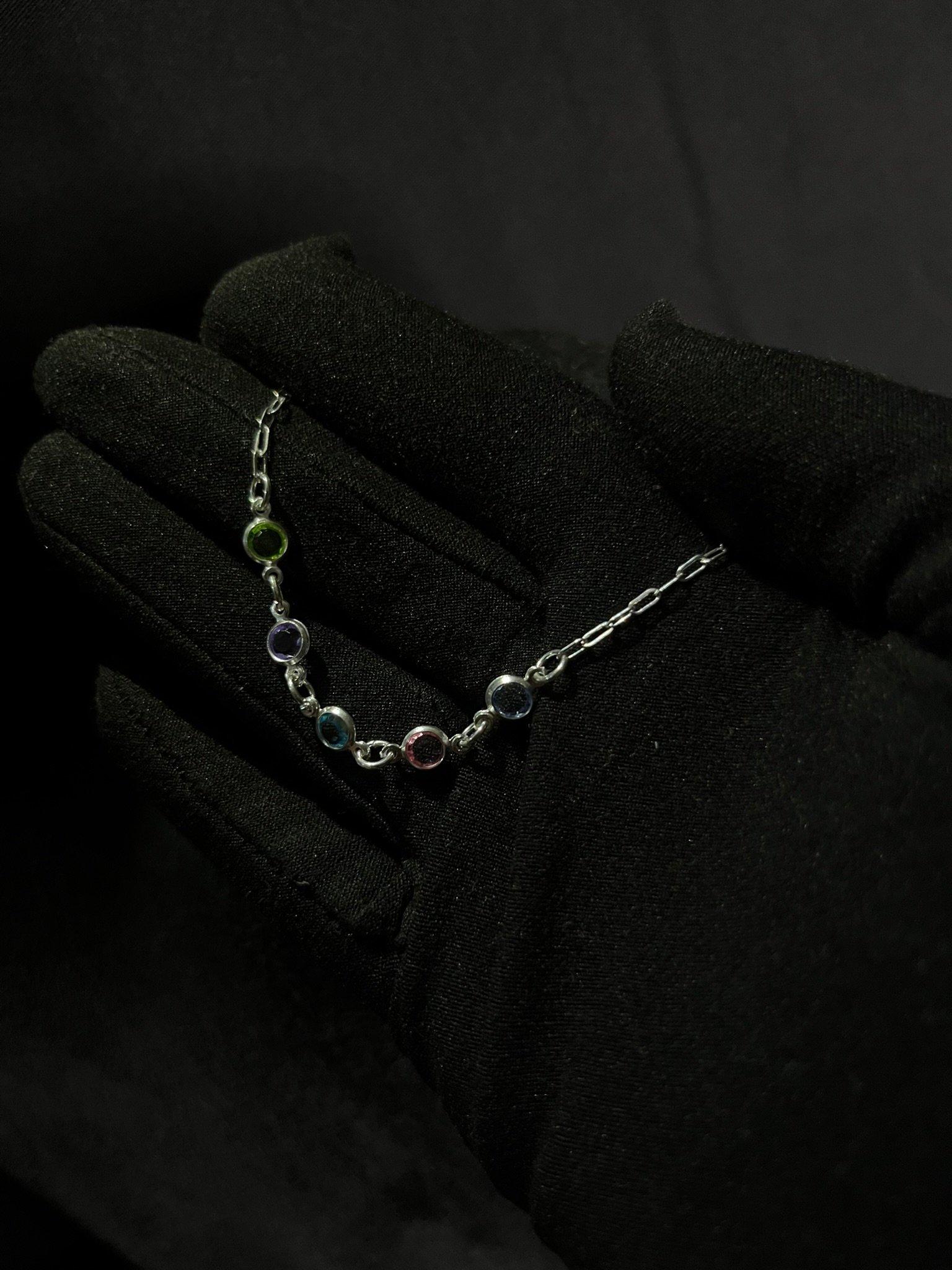 Pulseira Pedrinhas Coloridas - Imagem 5