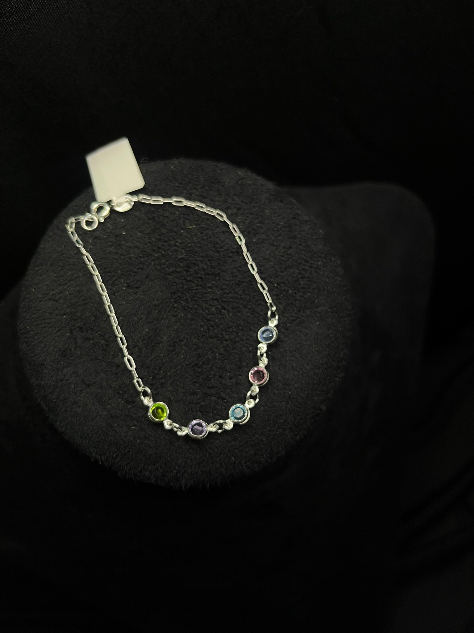 Pulseira Pedrinhas Coloridas - Imagem 2