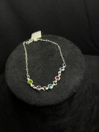 Pulseira Pedrinhas Coloridas