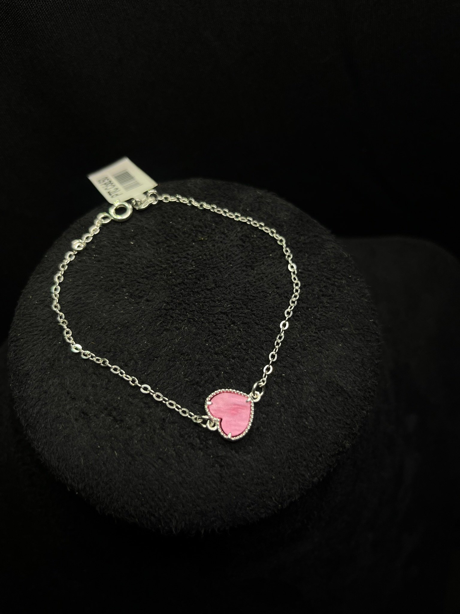 Pulseira Coração Rosa - Imagem 2