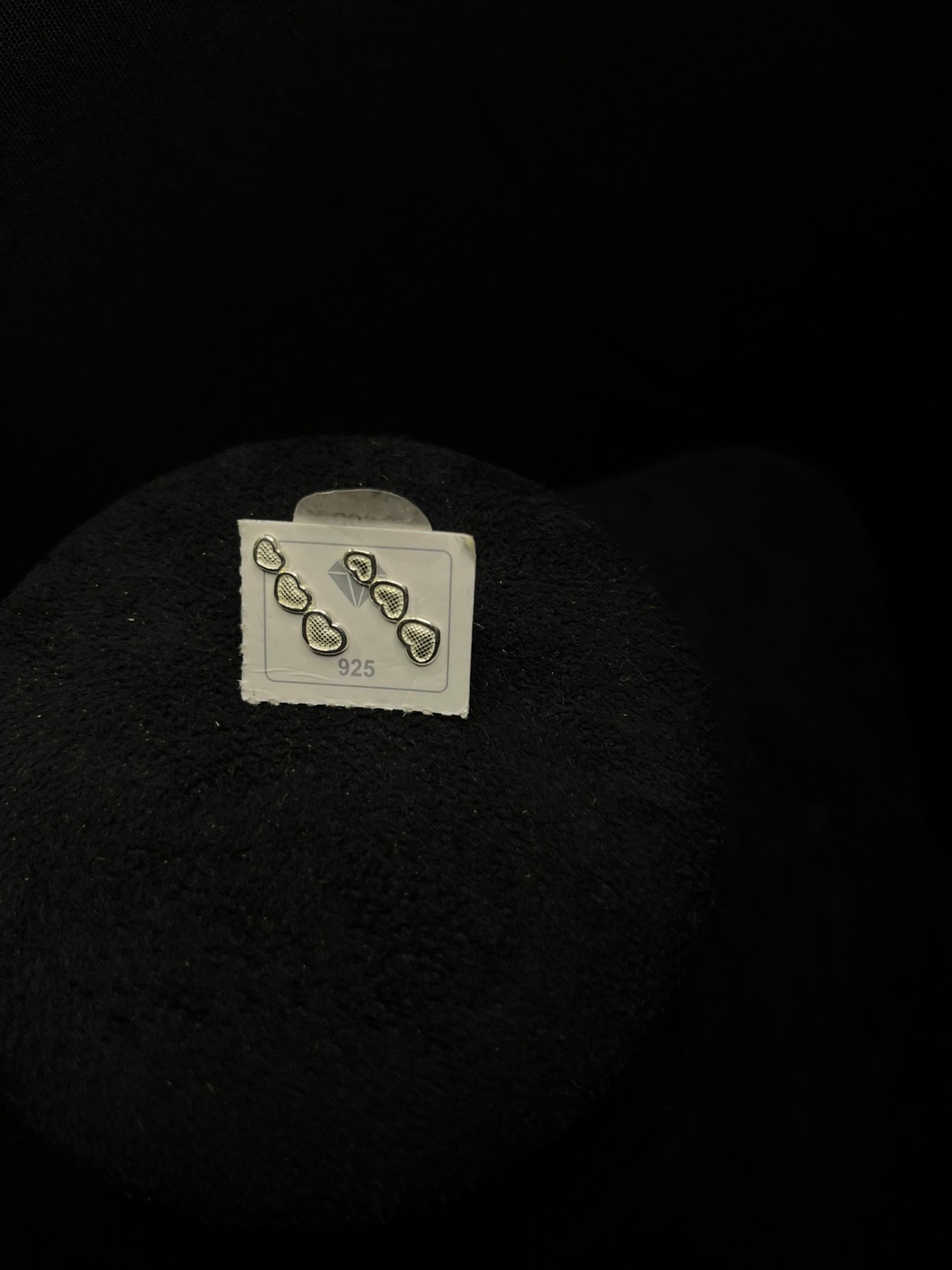 Brinco Conjunto 3 Corações