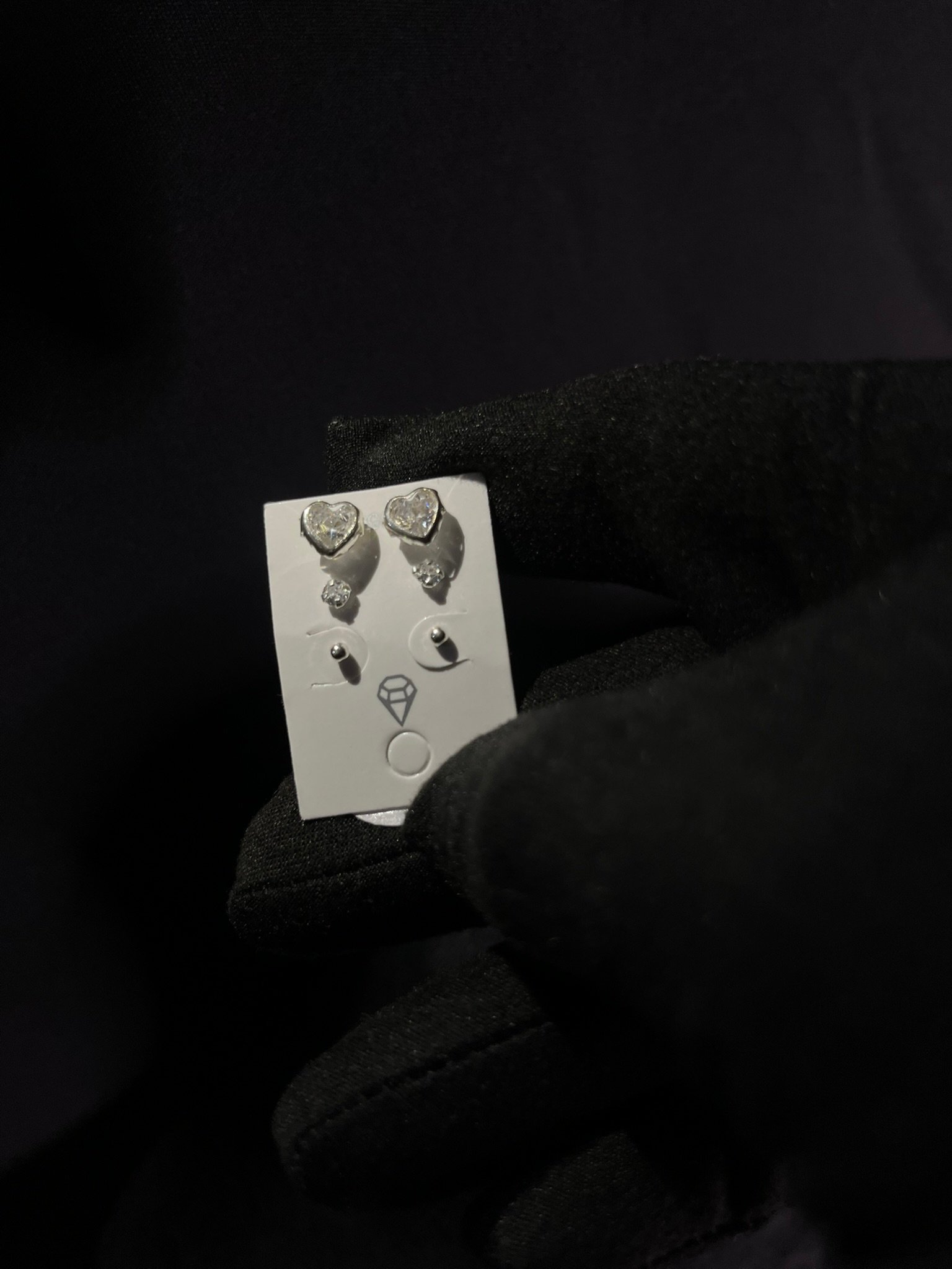 Brinco Kit Trio Pedra Zircônio - Imagem 3