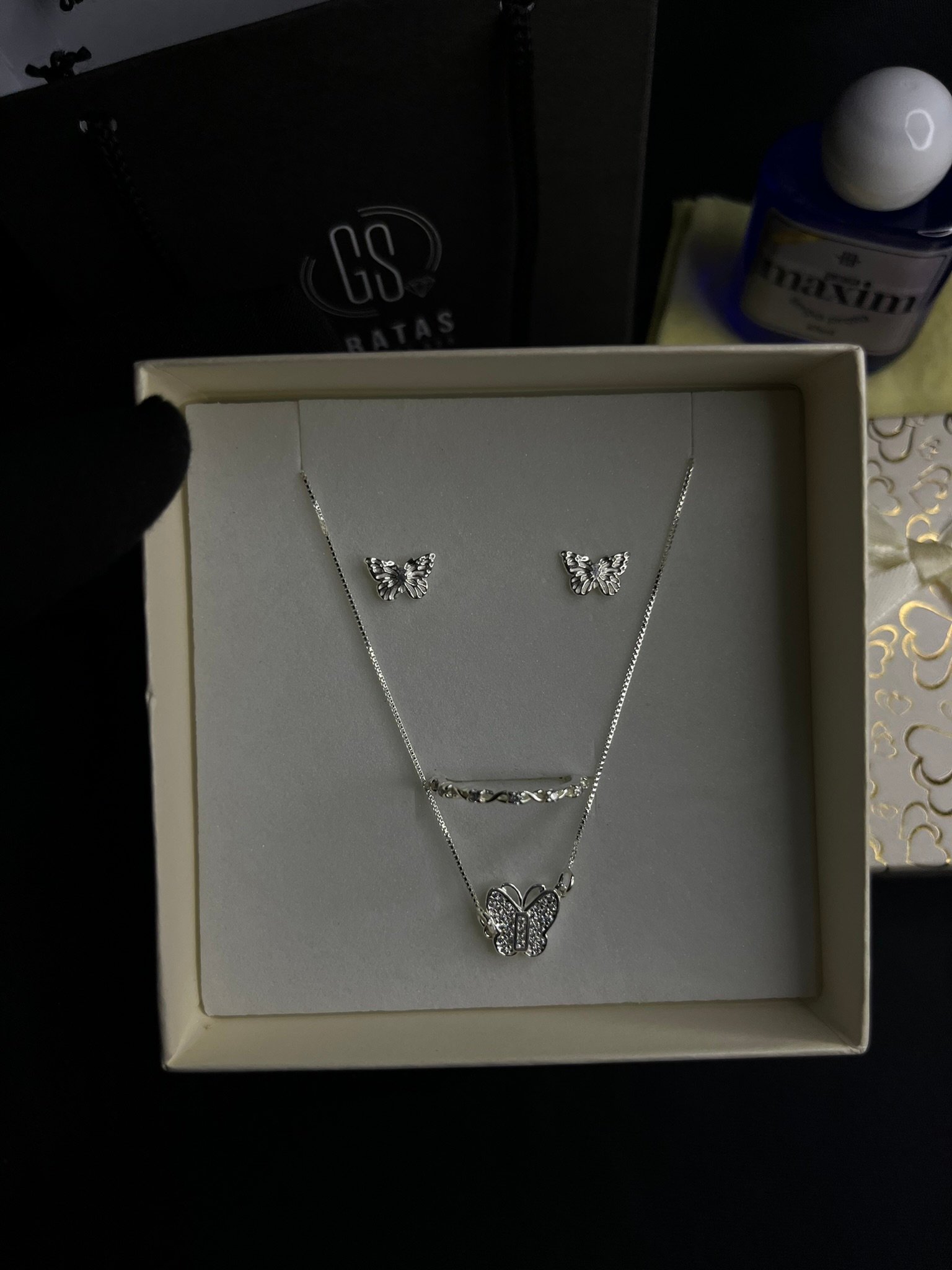 Conjunto Borboleta + Kit Limpa Prata de Brinde - Imagem 3