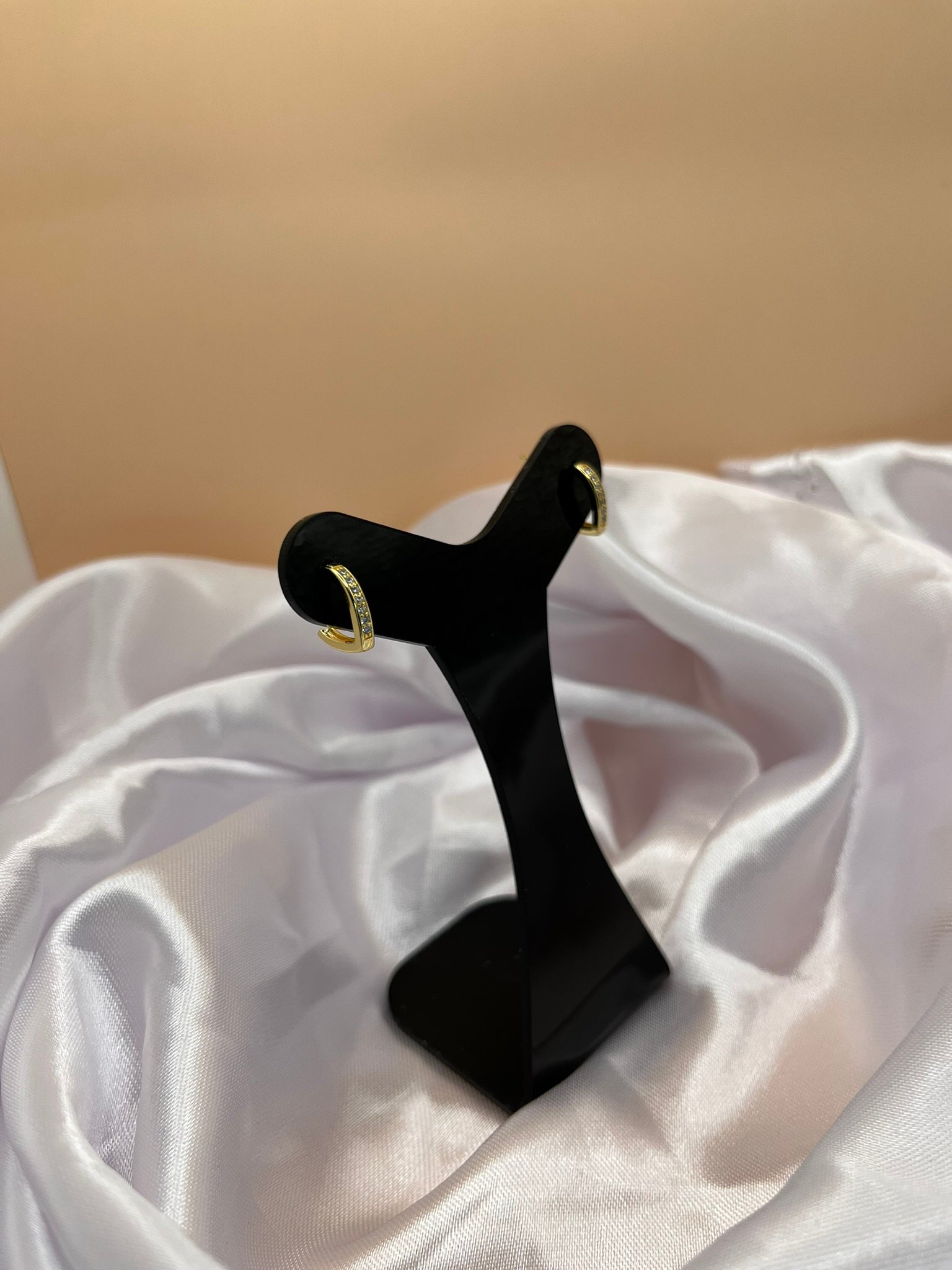 Brinco Argola Elegance com Zircônias