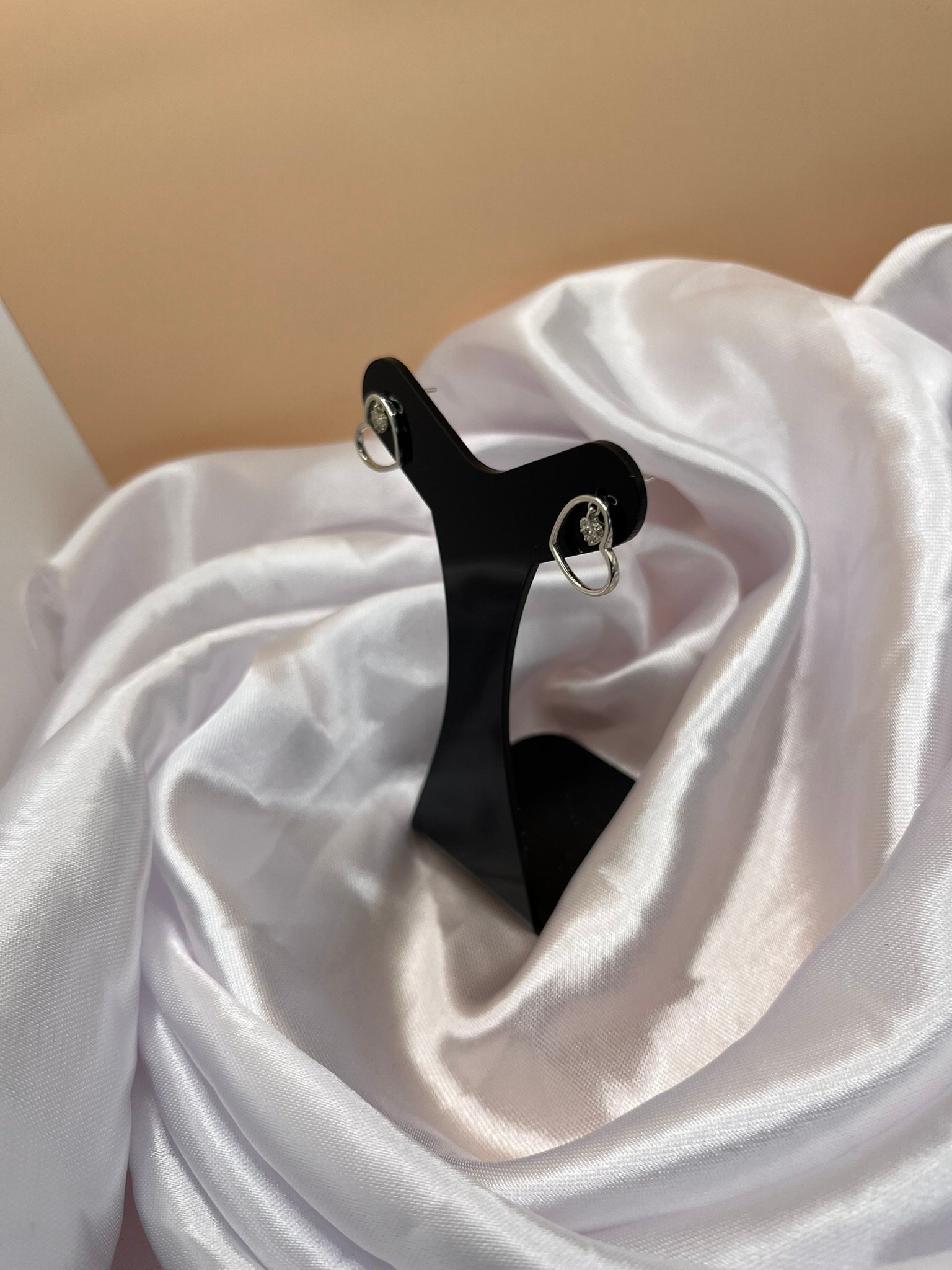 Brinco Amor Brilhante Prata - Imagem 3