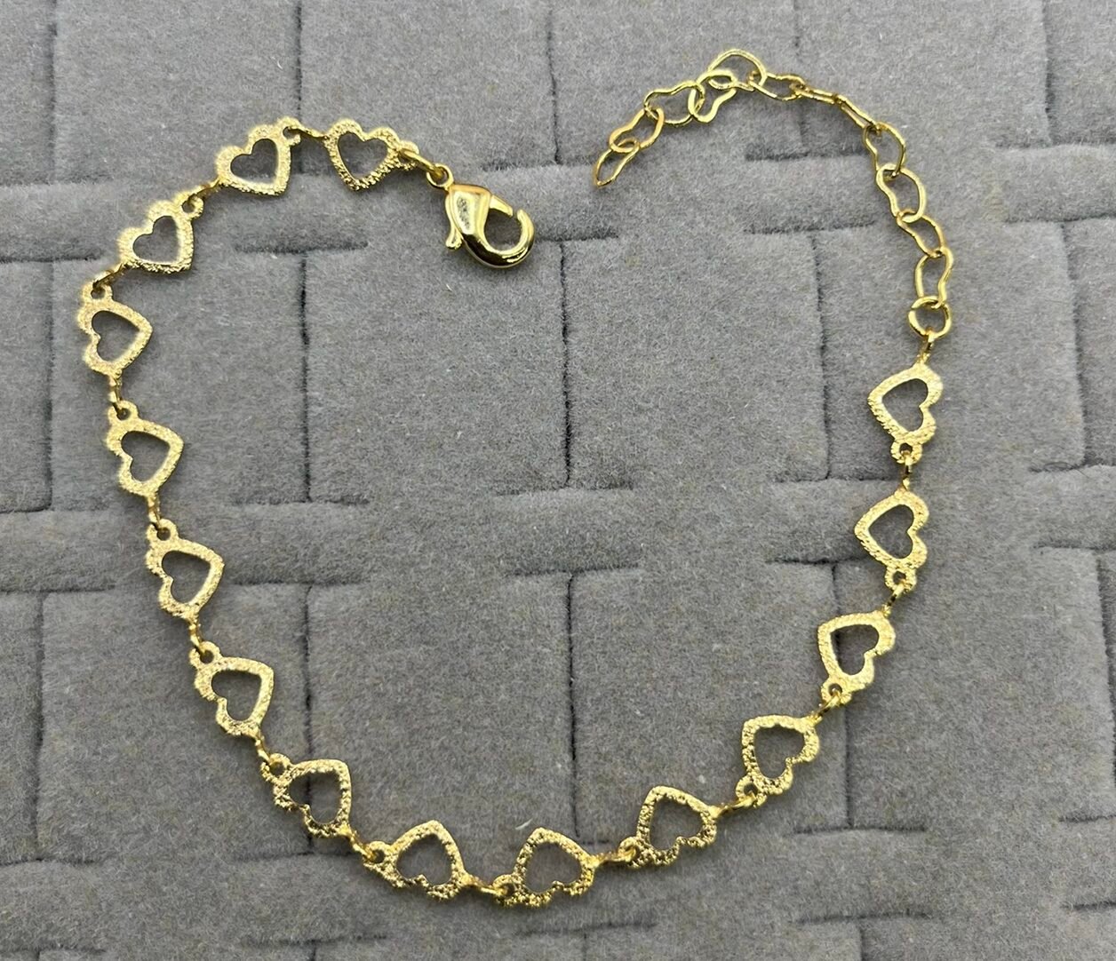 Pulseira Elos de Amor Folheada