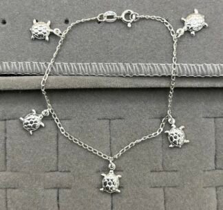 Pulseira Tartaruguinhas Prata